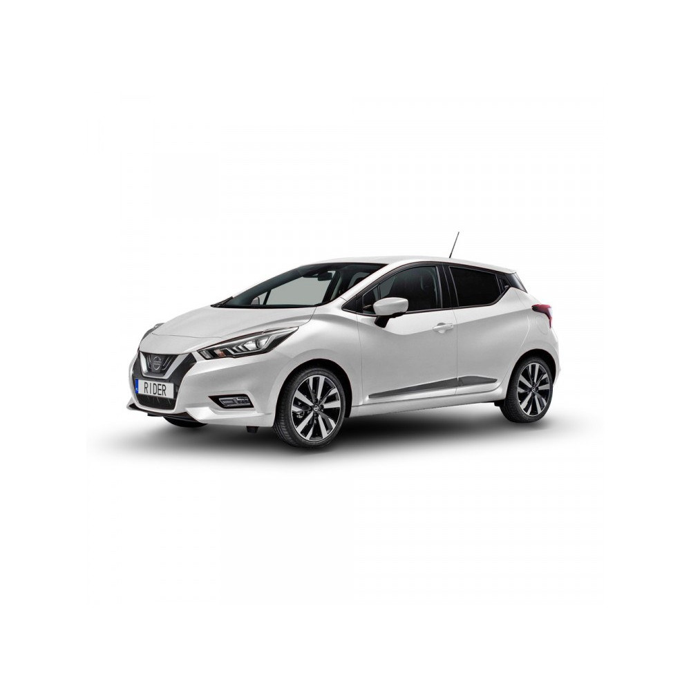 Boční lišty dveří Nissan Micra 5D 2017- hatchback