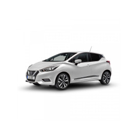 Boční lišty dveří Nissan Micra 5D 2017- hatchback