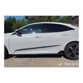 Boční lišty dveří Honda Civic 5D 2017- hatchback