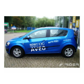 Boční lišty dveří Chevrolet Aveo hatchback, sedan 2011-