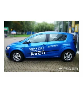 Boční lišty dveří Chevrolet Aveo hatchback, sedan 2011-