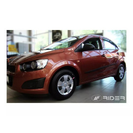 Boční lišty dveří Chevrolet Aveo hatchback, sedan 2011-