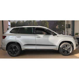 Boční lišty dveří pasující na Škoda Karoq 2017-