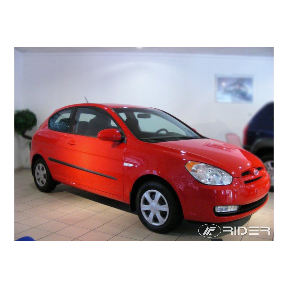 Boční lišty dveří Hyundai Accent 3D 2006 - 2011