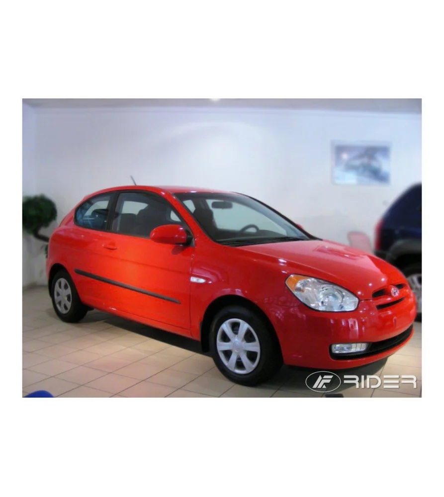 Boční lišty dveří Hyundai Accent 3D 2006 - 2011