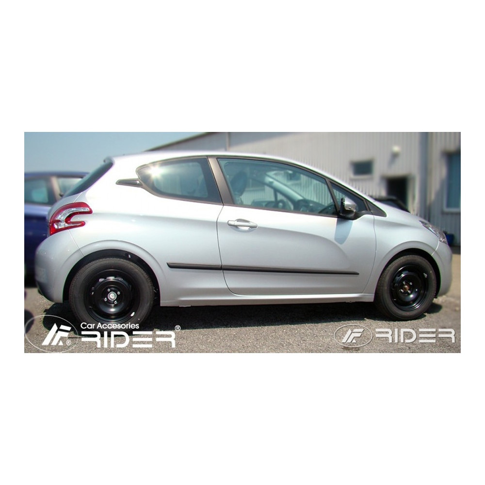 Boční lišty dveří Peugeot 208 3D 2012 - 2019