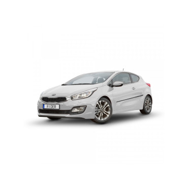 Boční lišty dveří Kia Pro Ceed 3D 2013 - 2018 hatchback