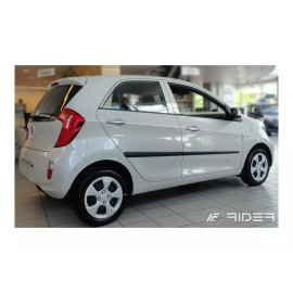 Boční lišty dveří Kia Picanto 5D od 2011 - 2017