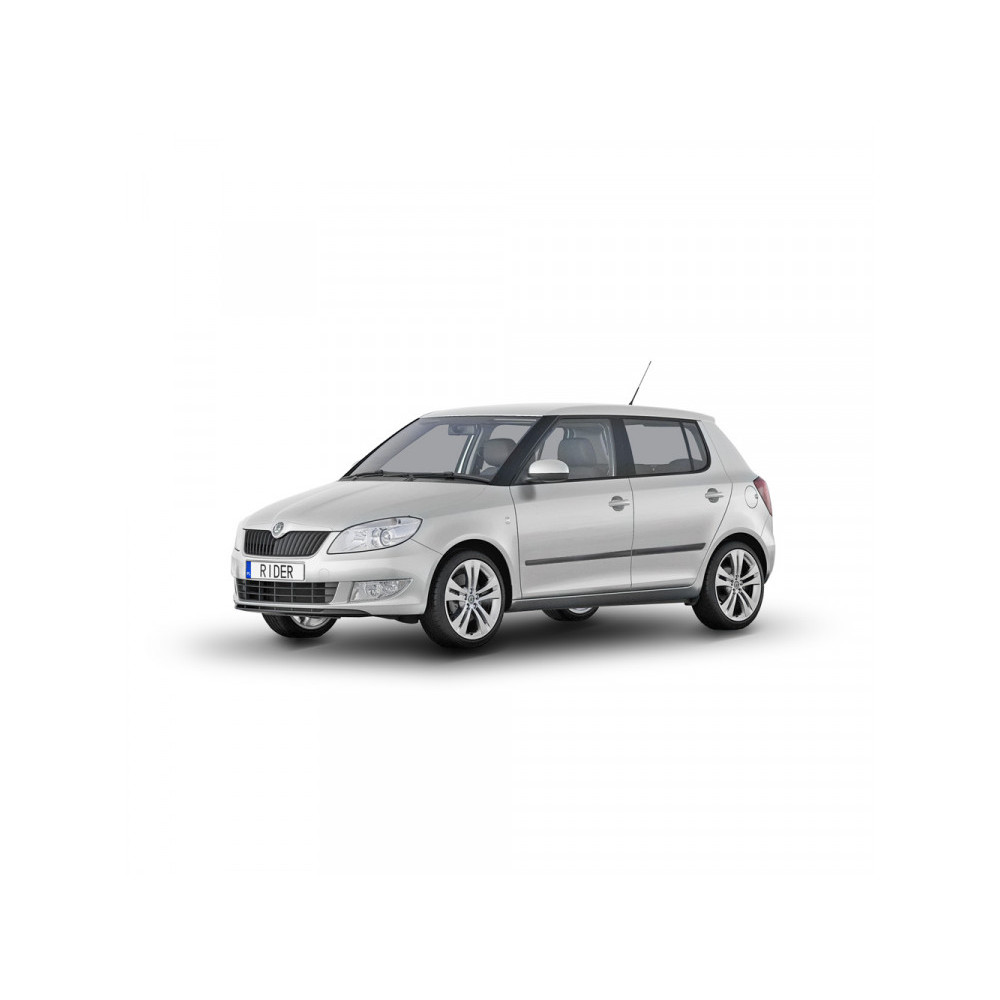 Boční lišty dveří pasující na Škoda Fabia II od 2007 - 2014