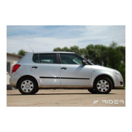 Boční lišty dveří pasující na Škoda Fabia II od 2007 - 2014