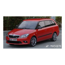 Boční lišty dveří pasující na Škoda Fabia II od 2007 - 2014