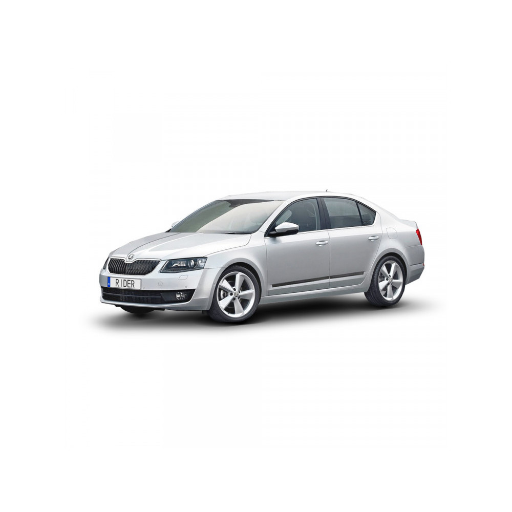 boční lišty dveří pasující na Škoda Octavia III 2013 sedan/combi