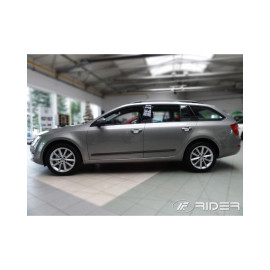 boční lišty dveří pasující na Škoda Octavia III 2013 sedan/combi