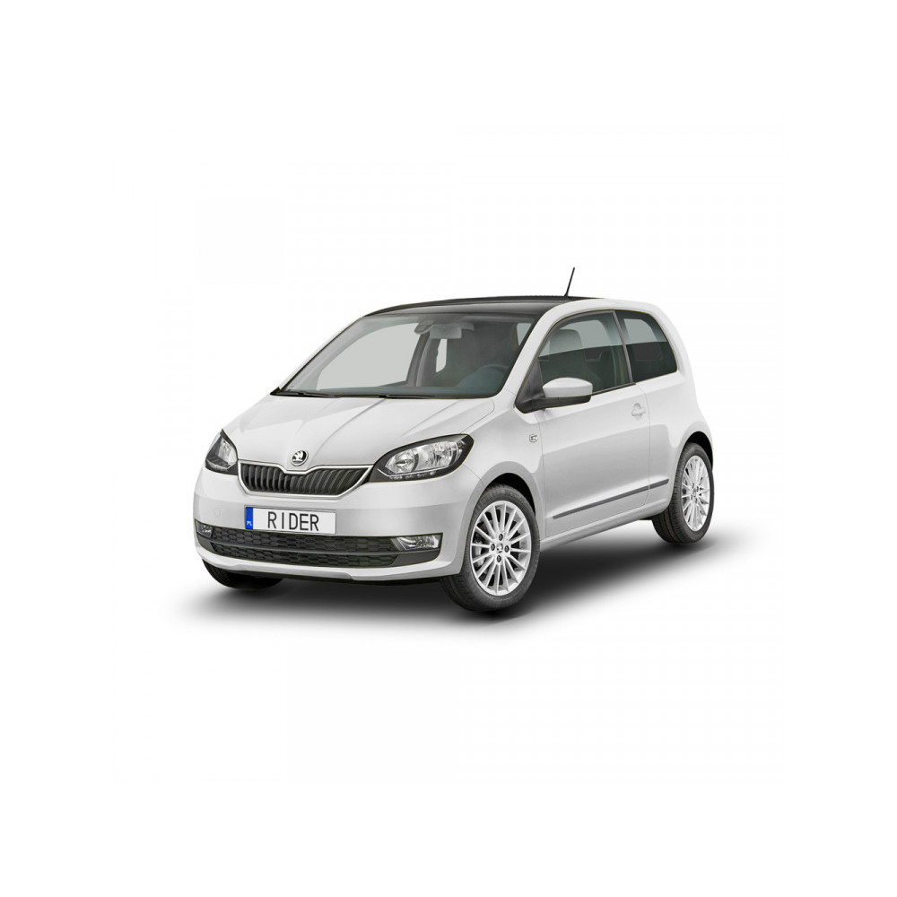 Boční lišty dveří pasující na Škoda Citigo 3D 2012-