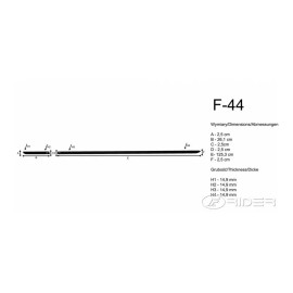 Boční lišty dveří pasující na Škoda Citigo 3D 2012-